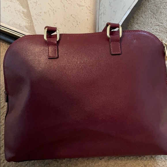 INNUE Burgandy satchel - Picture 3 of 8